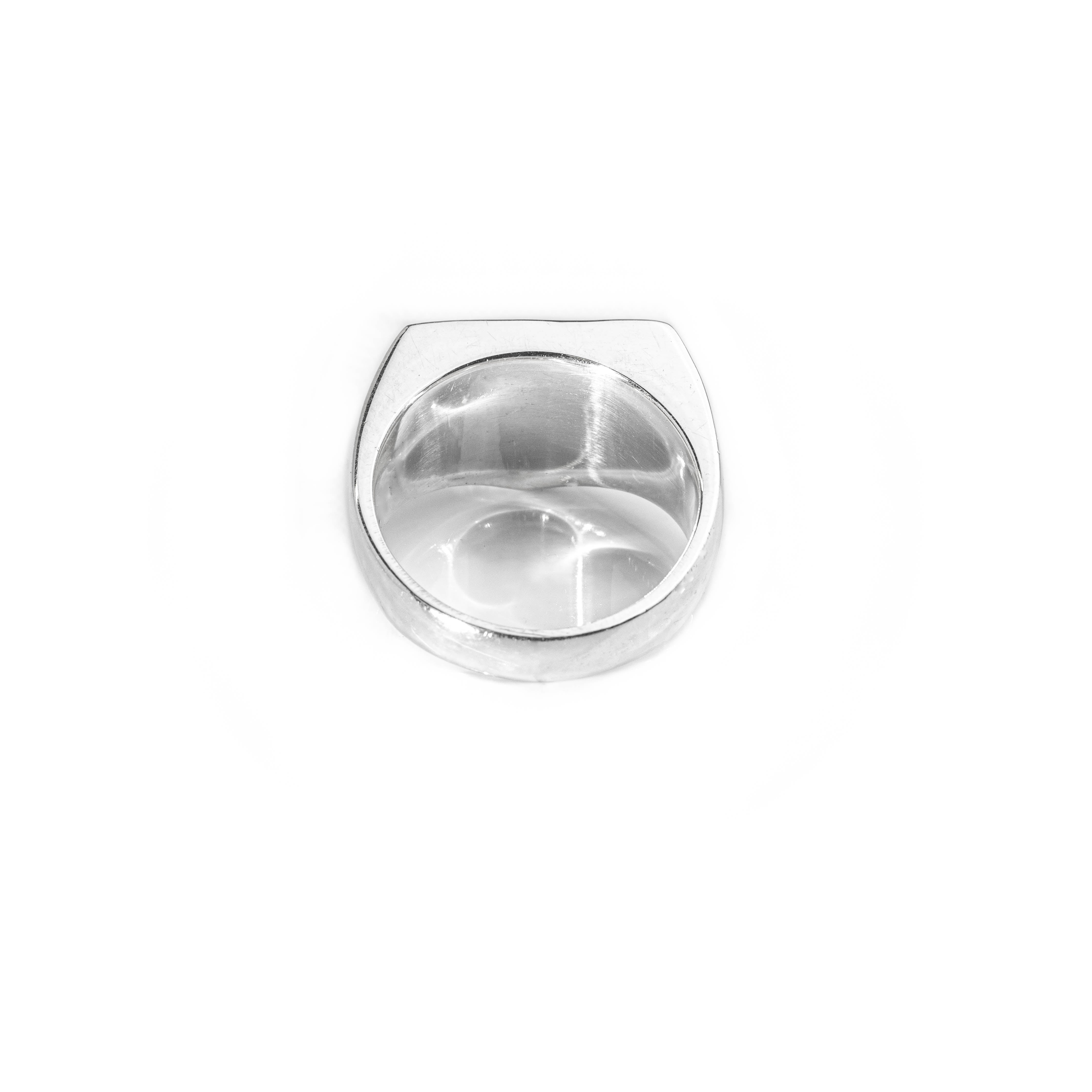 Blue Tiger Eye Triangle ring – HASH.