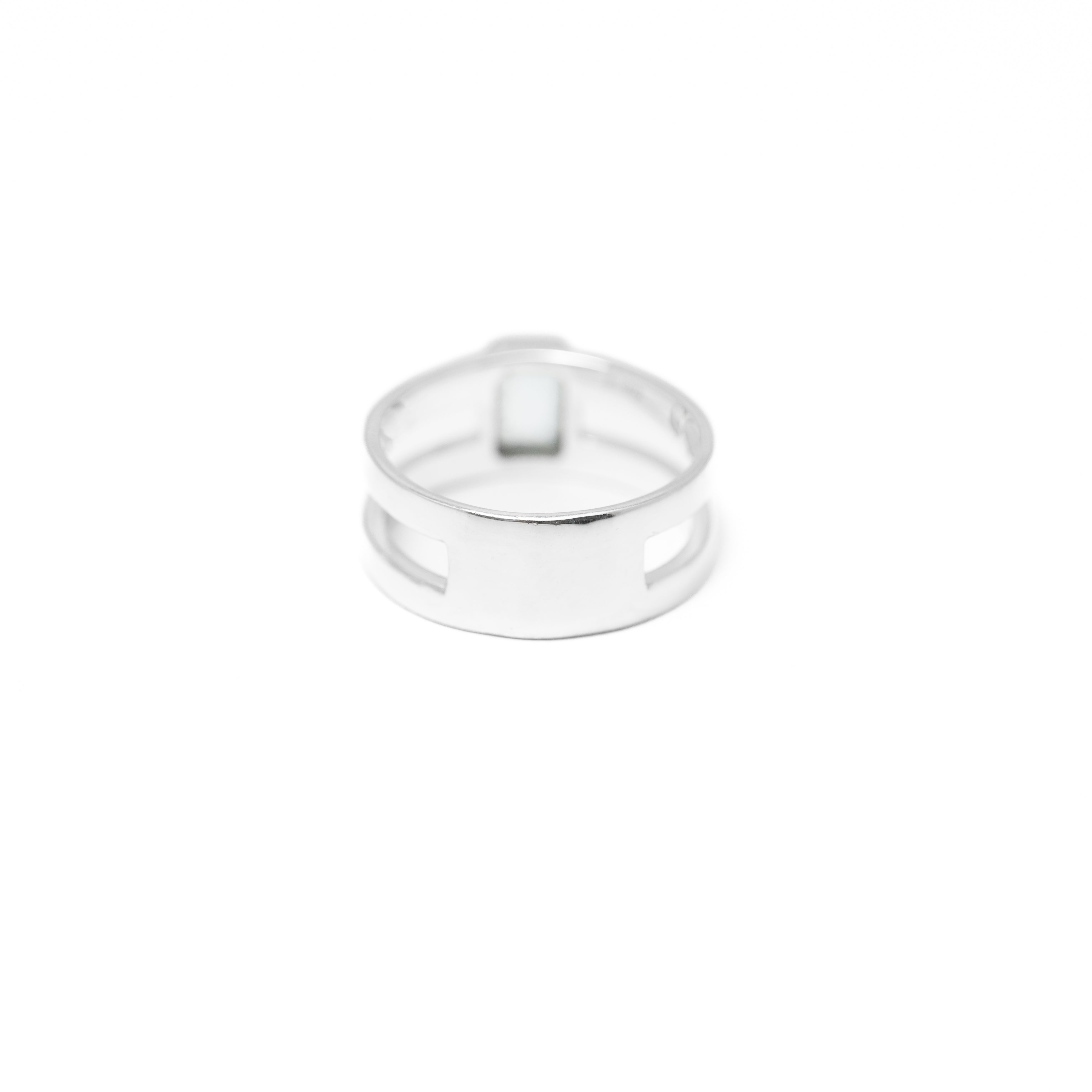 Blue Topaz Rectangle ring – HASH.