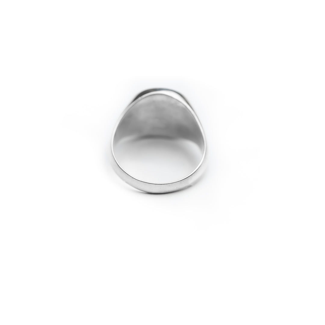 Howlite  Round Cabochon ring