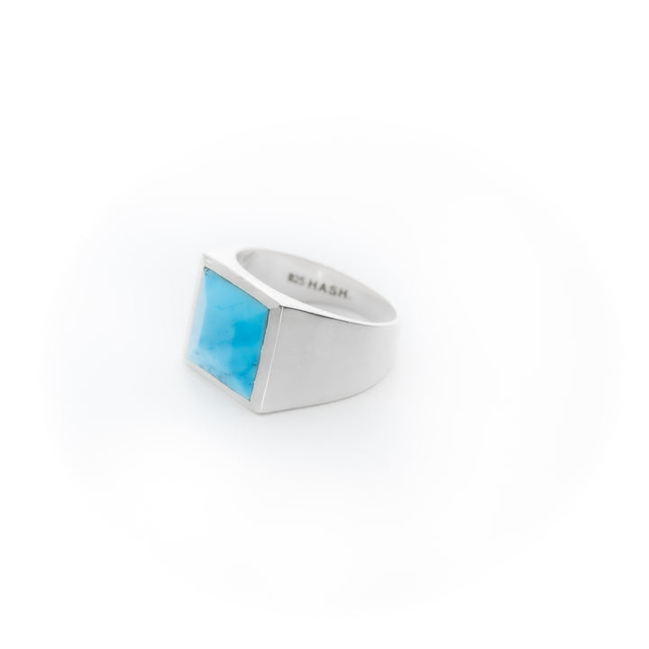 Turquoise square ring