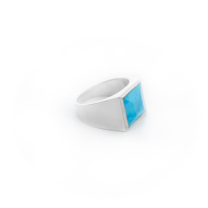 Turquoise square ring