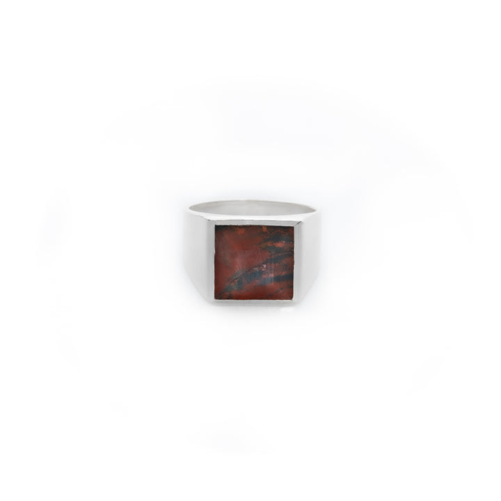 Blood Stone square ring