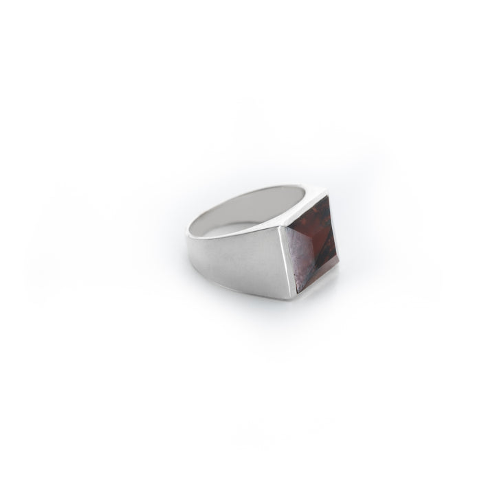 Blood Stone square ring