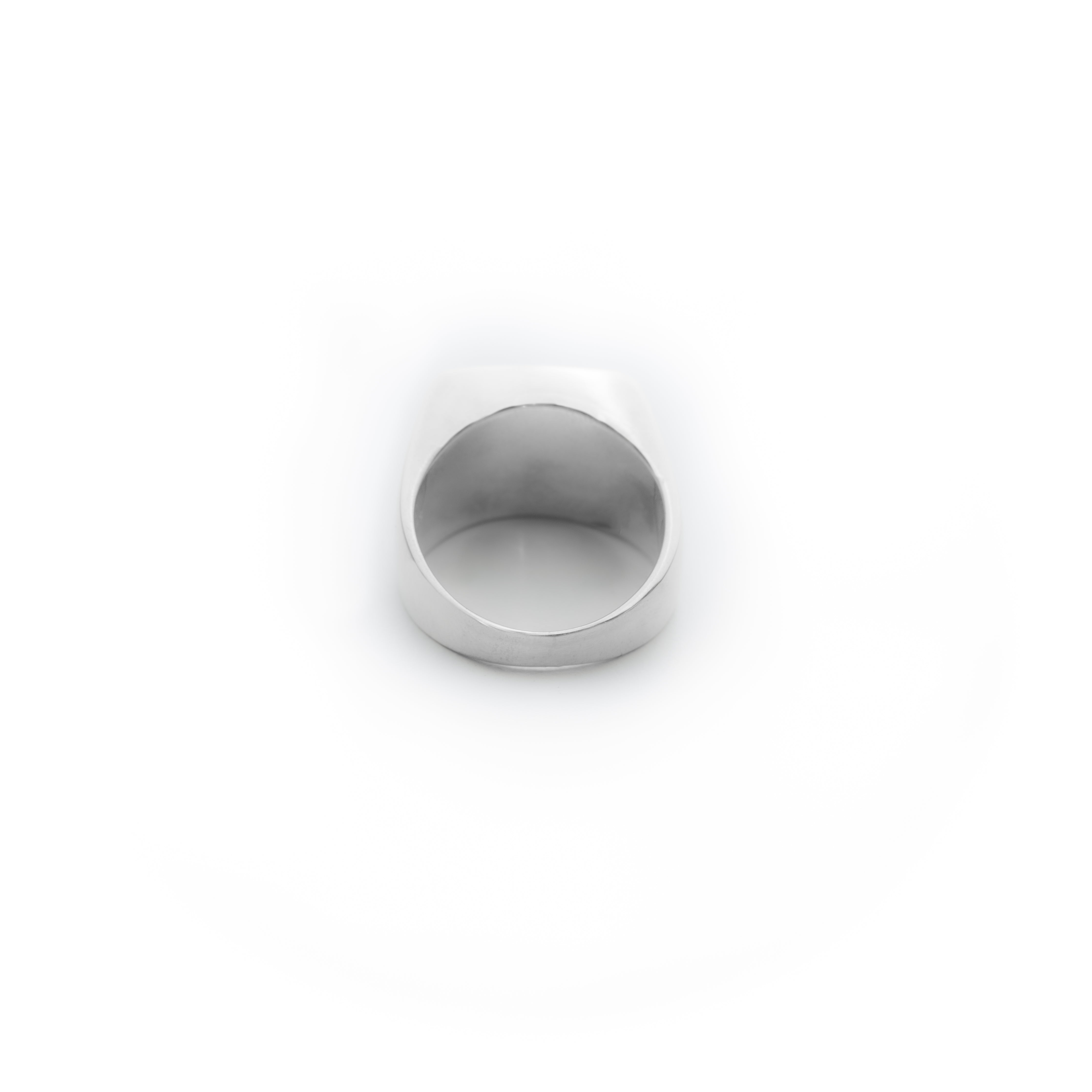 Black onyx square ring – HASH.