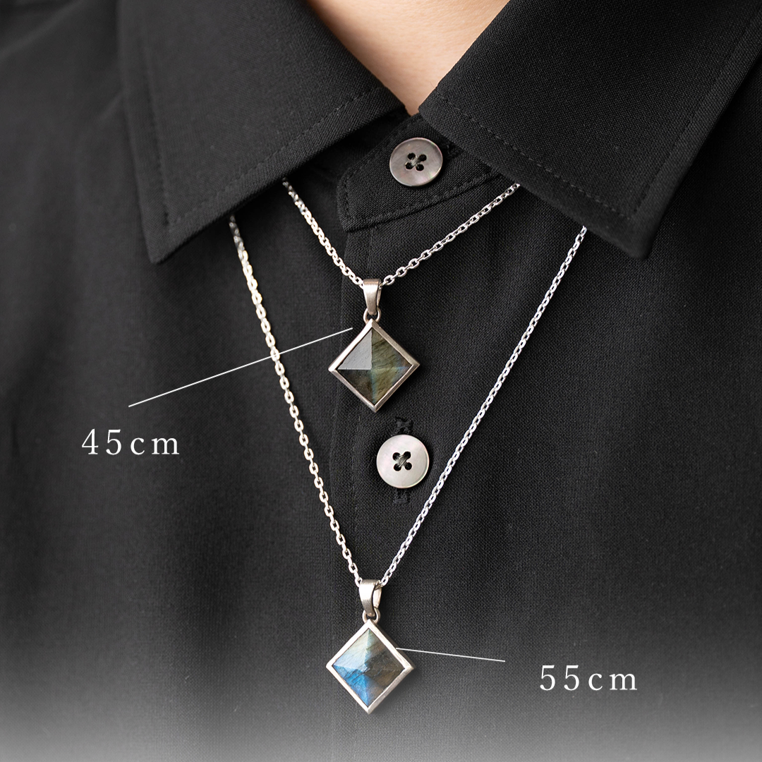 Labradorite Necklace – HASH. Labradorite Necklace – HASH.
