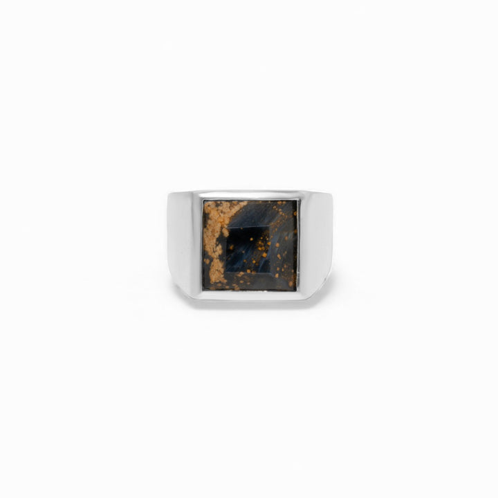 Pietersite square ring 19号-1903