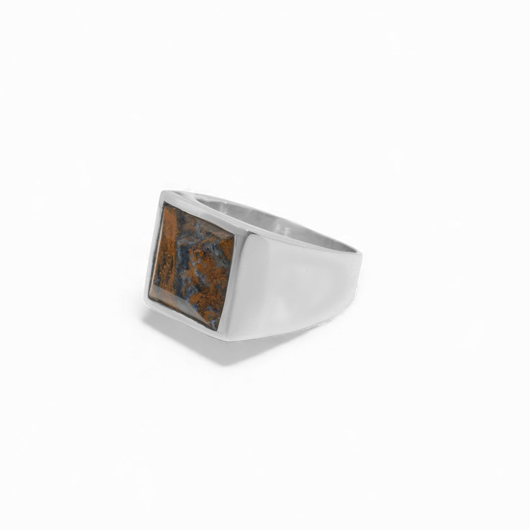 Pietersite square ring 20号-2002