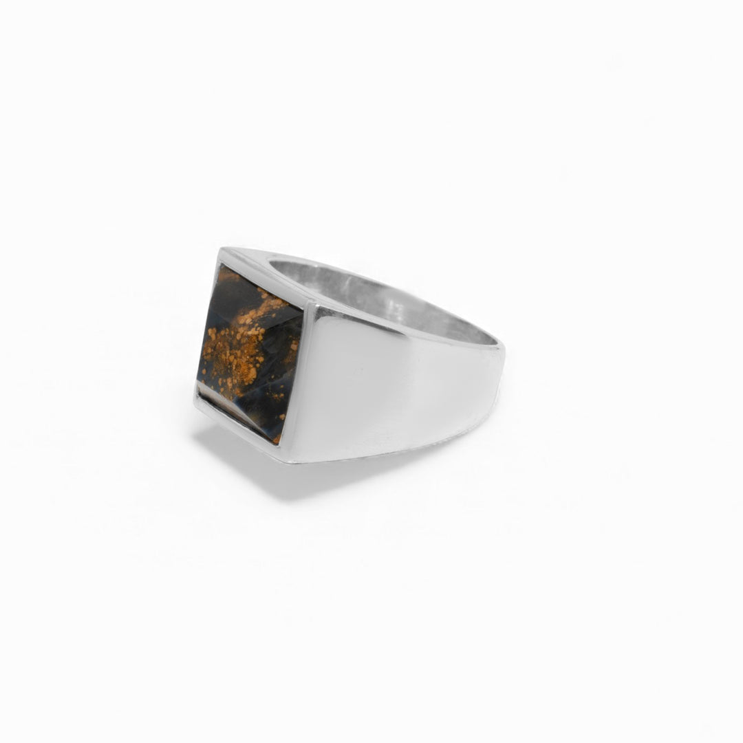 Pietersite square ring 21号-2101
