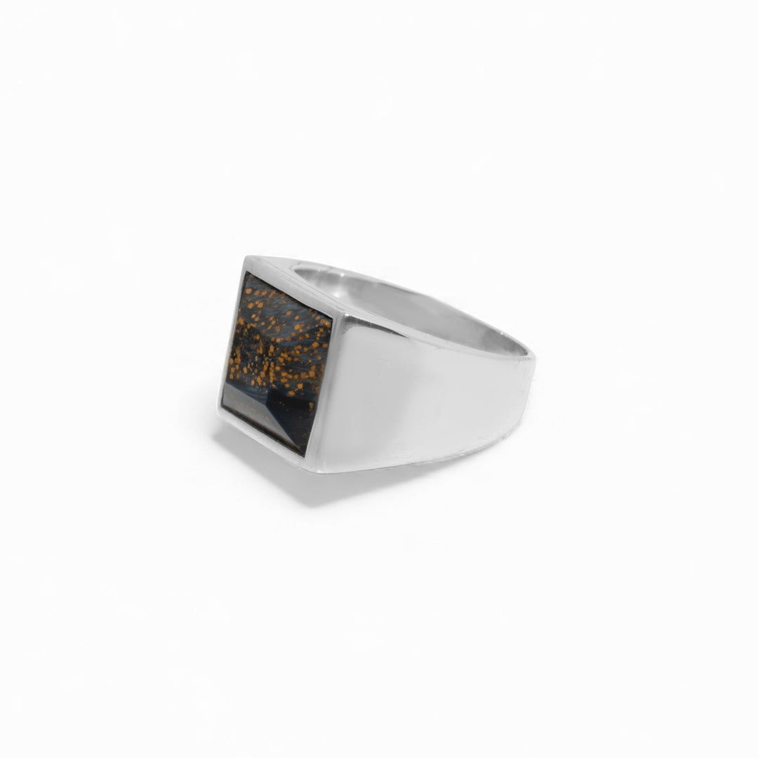 Pietersite square ring 21号-2102