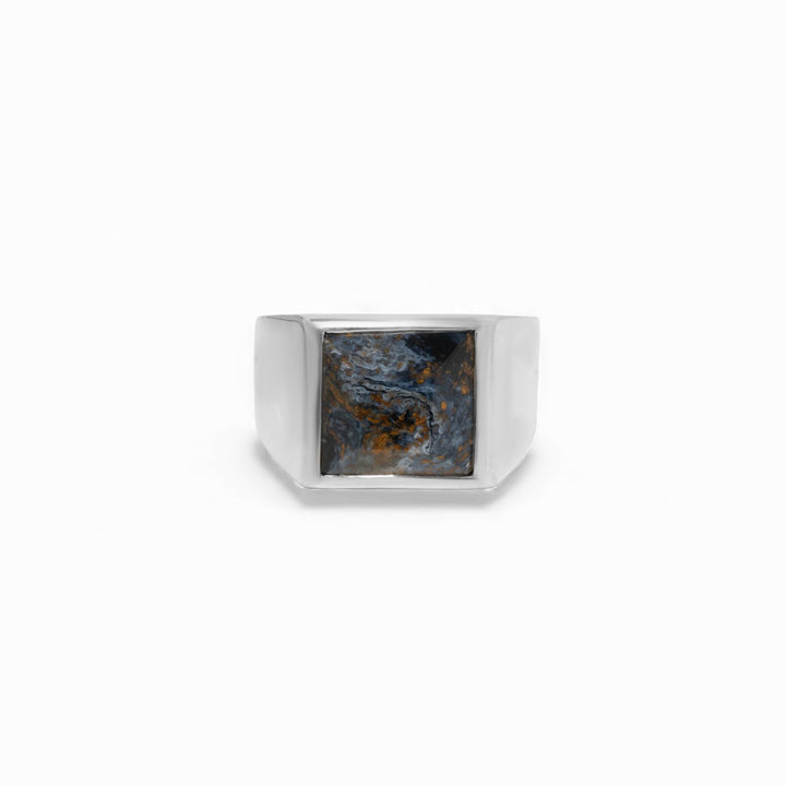 Pietersite square ring 22号-2202