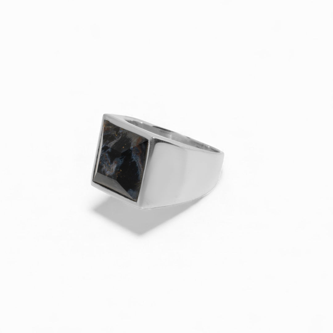 Pietersite square ring 17号-1703