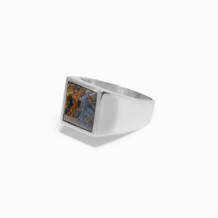 Pietersite square ring 26号-2601