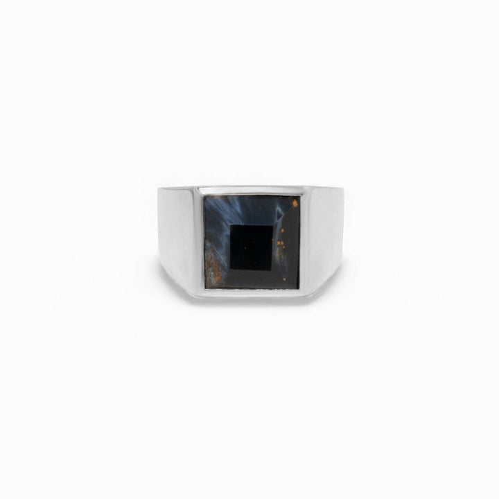 Pietersite square ring 26号-2602