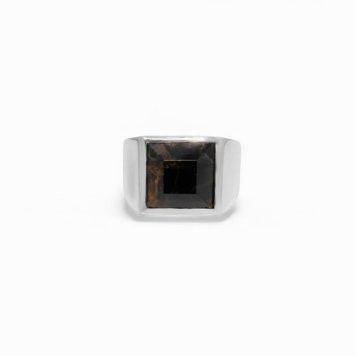 Pietersite square ring 17号-1701