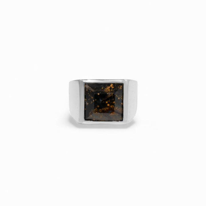Pietersite square ring 18号-1803