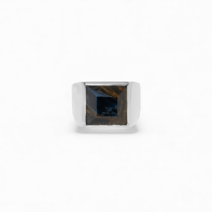 Pietersite square ring 16号-1601