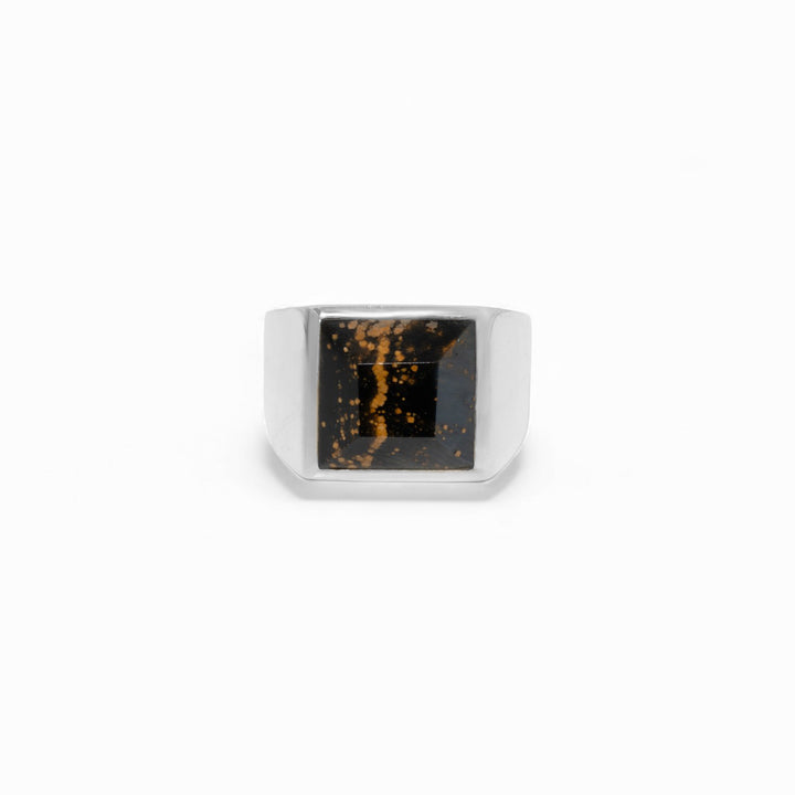 Pietersite square ring 19号-1901