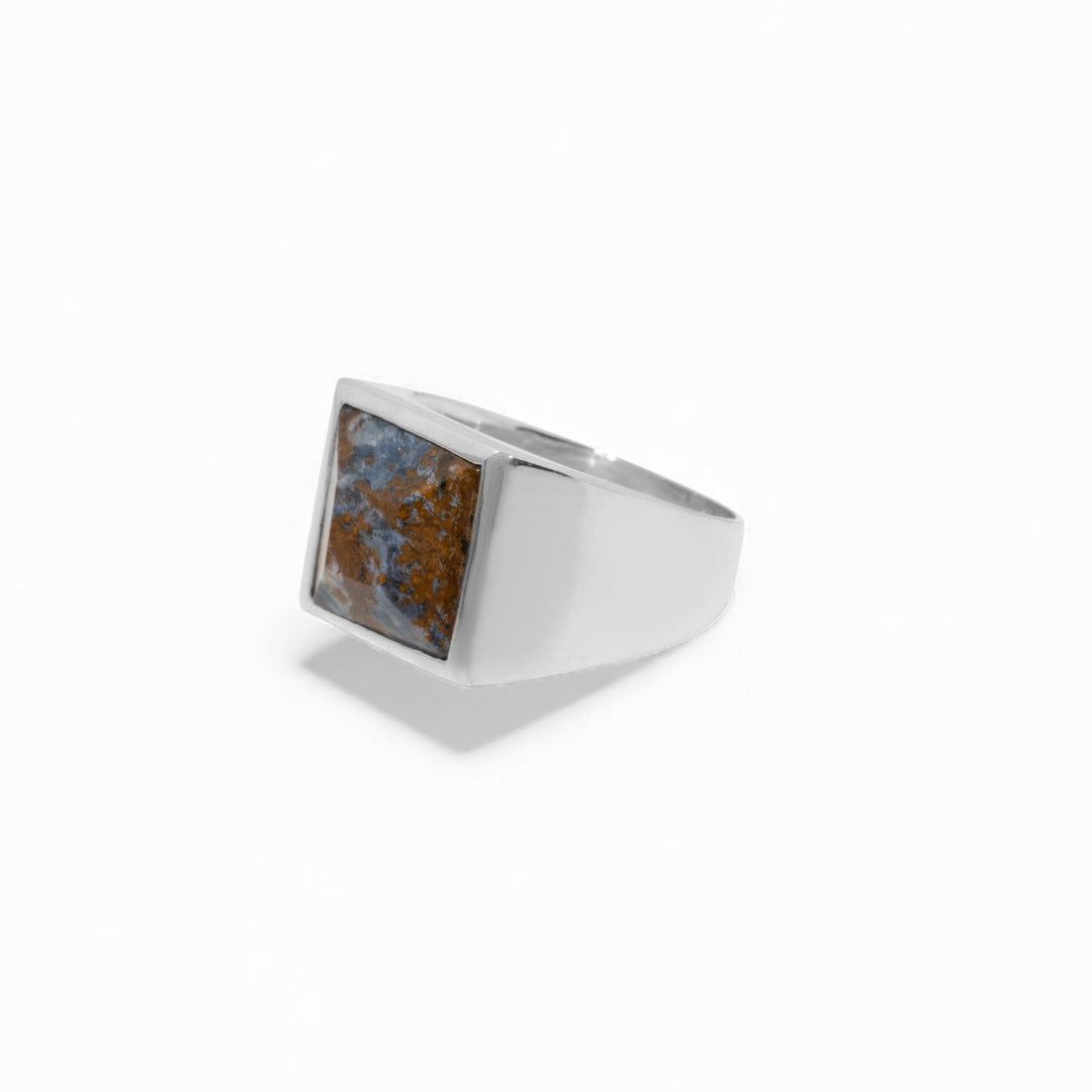 Pietersite square ring 18号-1801